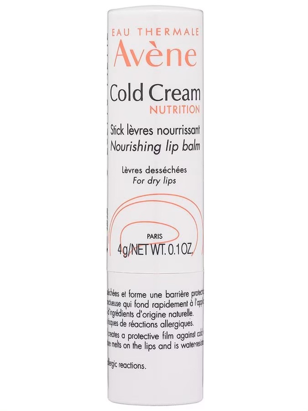 Avène Cold Cream Nutrition Nourishing Lip Balm